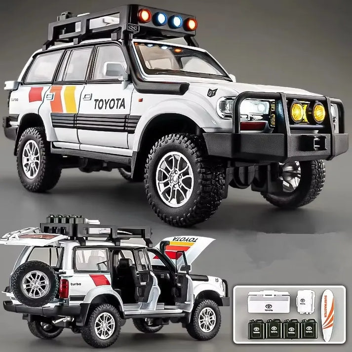 Toyota Land Cruiser LC80 1:24 Diecast Scale Model Car