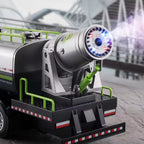 Green Clean Fog Truck Toy – Disinfection-Style Vehicle Toy for Kids