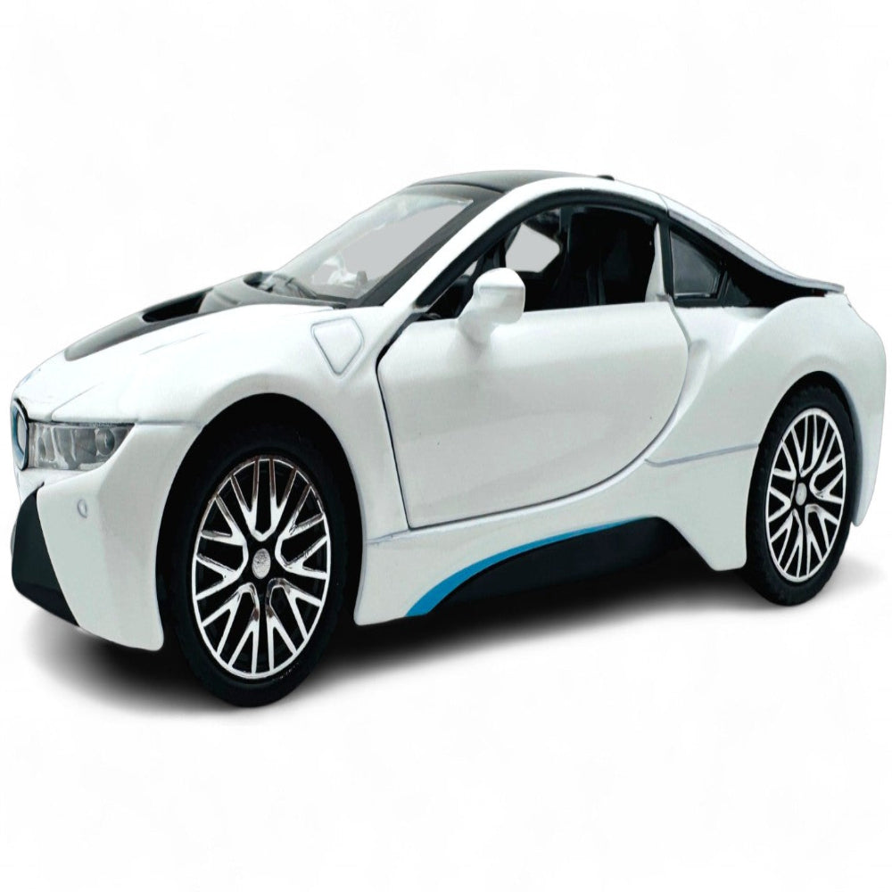 Big Size Compatible For BMW i8 1:24 Diecast Metal