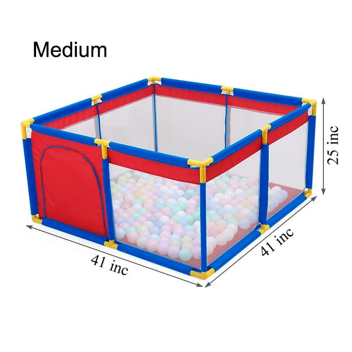 Premium Jumbo Size Ball Pool For Kids Indoor And Outdoor, Multicolor (50 Free Balls On Prepaid Orders)