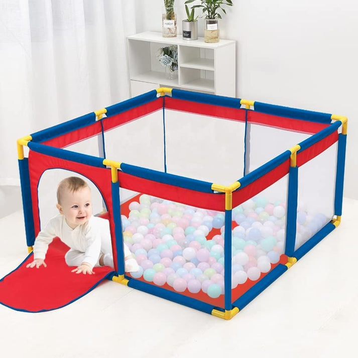 Premium Jumbo Size Ball Pool For Kids Indoor And Outdoor, Multicolor (50 Free Balls On Prepaid Orders)
