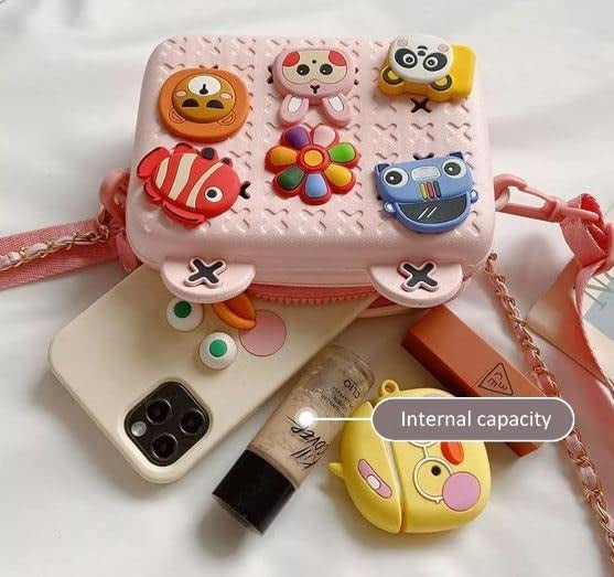 Premium Cartoon Children's Soft Silicone Bag [Yellow, Red]