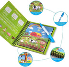 Premium Reusable Magic Water Quick Dry Book- (Pack Of 4 Books)