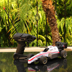 Speed Formula Remote Controlled Racing Car Toy with Lights and Spray Effect | Scale 1:14