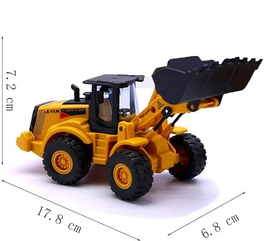 TOYS friction-powered construction excavator toy