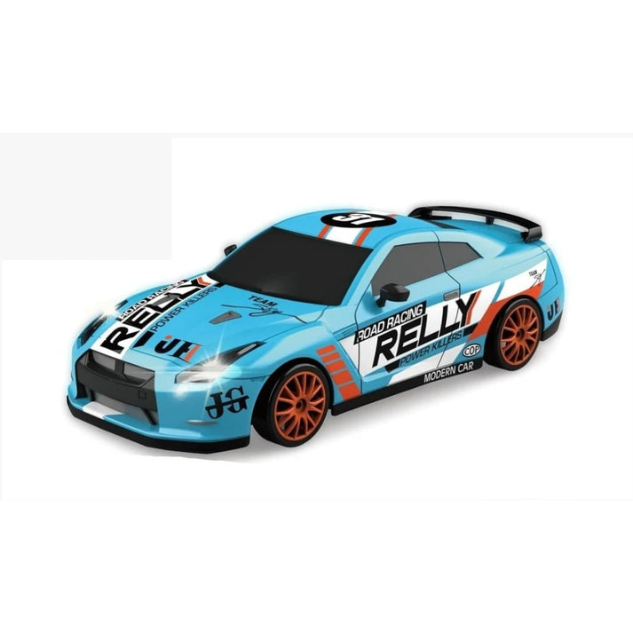 Amewi 1:24 Scale Drift Sport Car Blue Edition with Remote & Drift Accessories