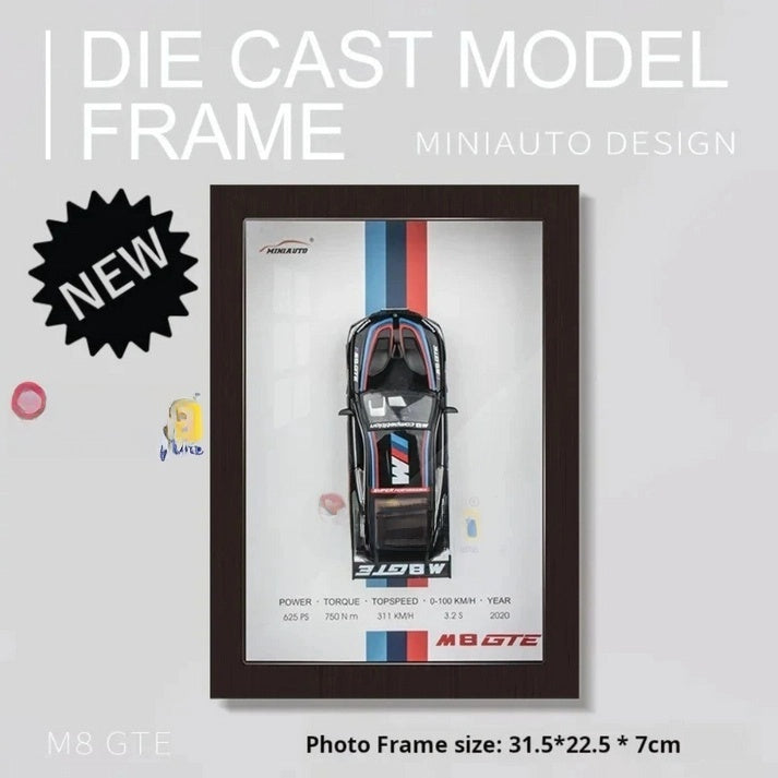 BMW M8 3D Diecast Car Frame