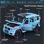 Mercedes-benz G800 1:18 Scale Model Diecast Metalcar - All Size