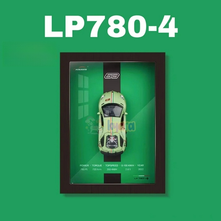 LP 780 3D Diecast Car Frame