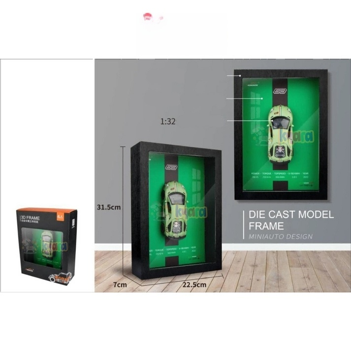 LP 780 3D Diecast Car Frame