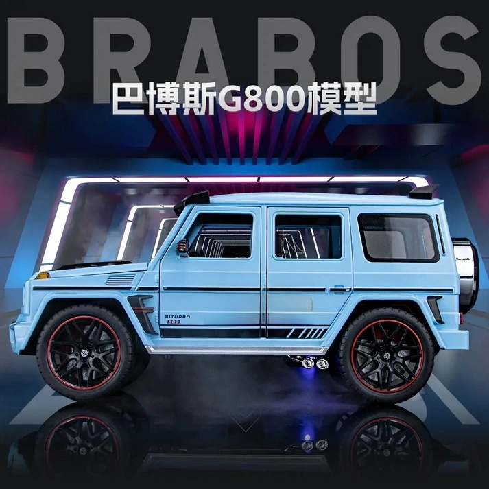 Mercedes-benz G800 1:18 Scale Model Diecast Metalcar - All Size