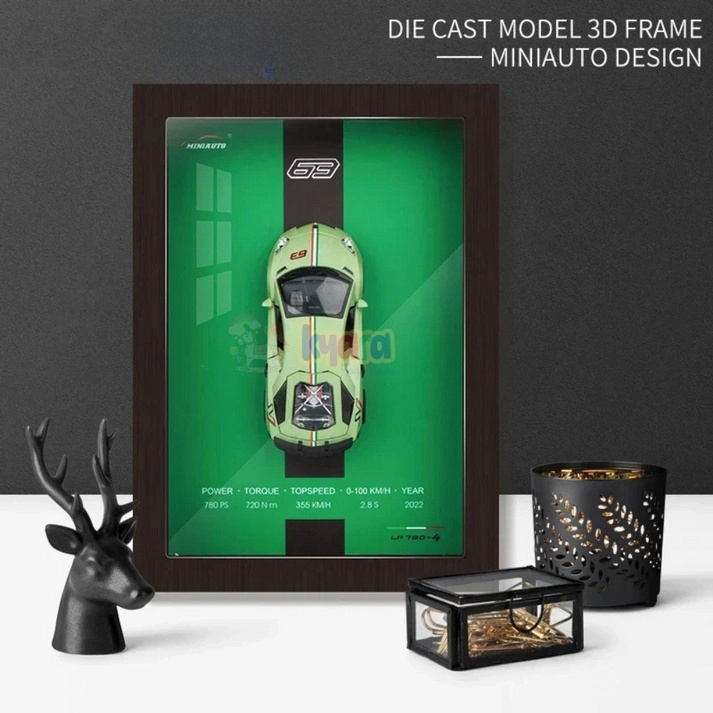 LP 780 3D Diecast Car Frame