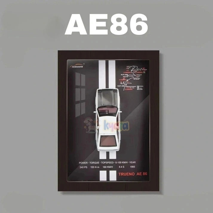 911 GT3 RSR 3D Diecast Car Frame