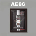 TOYOTA AE 86 3D Diecast Car Frame
