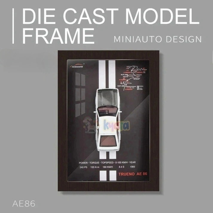 TOYOTA AE 86 3D Diecast Car Frame