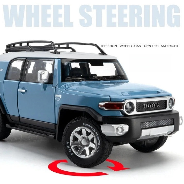 Toyota Fj Cruiser 1:24 Diecast Scale Model Car
