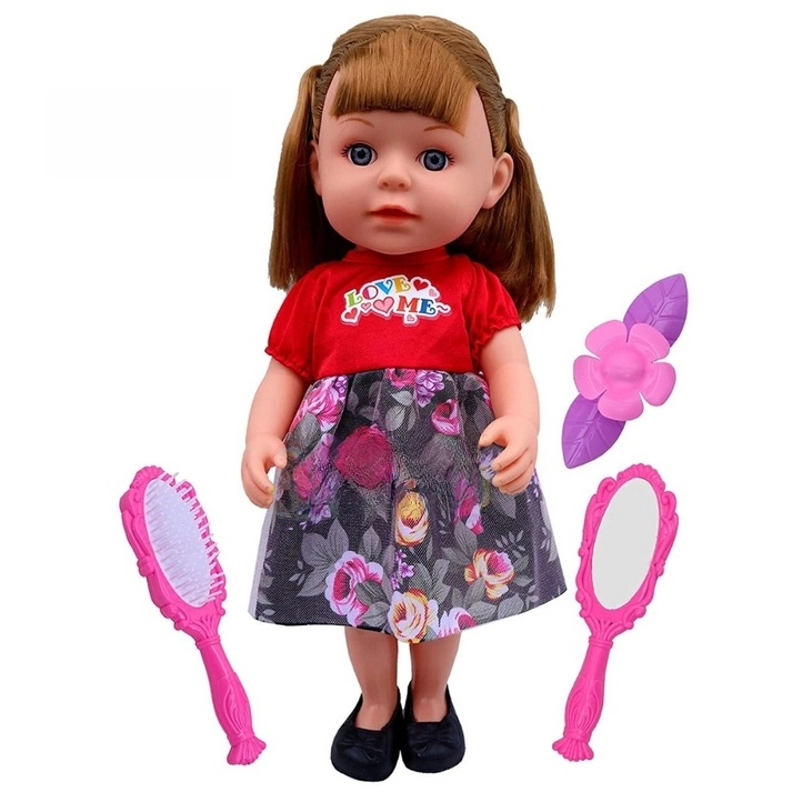 BIG SIZE BEAUTIFUL FASHION DOLL FOR GIRLS, FASHIONABLE DOLL WITH ACCESSORIES FOR GIRLS ( MULTI COLOR )