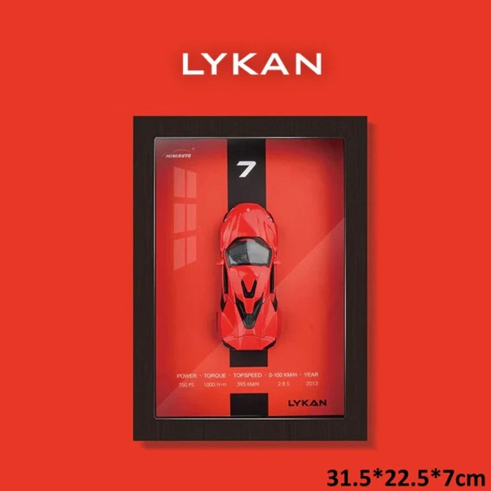 LYKAN 3D Diecast Car Frame