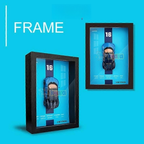 BUGATTI 3D Diecast Car Frame