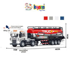 TOYS 1:24 Scale Diecast Alloy Oil Tanker Truck