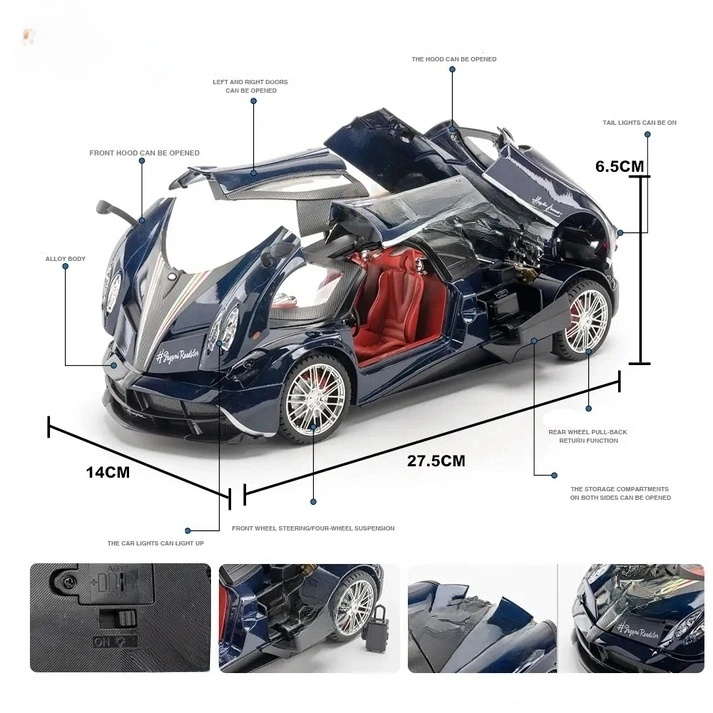 Pagani Huayra 1:18 Scale Model Diecast Metalcar