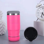 4 IN 1 14OZ STAINLESS STEEL VACUUM INSULATED DRINKING CUP BEER KEEP COLD MUG BLUETOOTH WIRELESS SPEAKER TUMBLER MUSIC COFFEE MUG