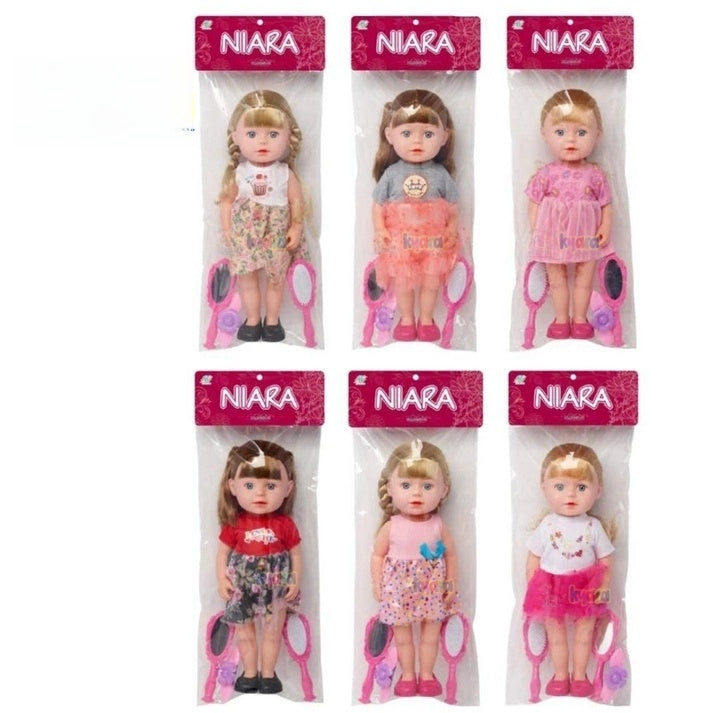BIG SIZE BEAUTIFUL FASHION DOLL FOR GIRLS, FASHIONABLE DOLL WITH ACCESSORIES FOR GIRLS ( MULTI COLOR )