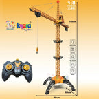 Tower Electric Remote Control Toy Crane Intelligent 4-Channel Line-Controlled
