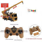 Remote Control Crane Truck Toy – 7 Channel 1:24 RC Construction Vehicle