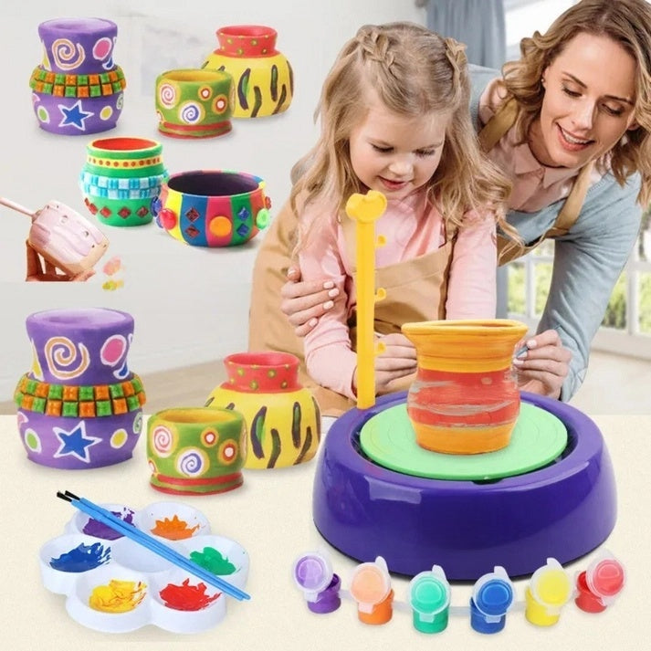 Pottery Wheel Clay Pot Making Kit