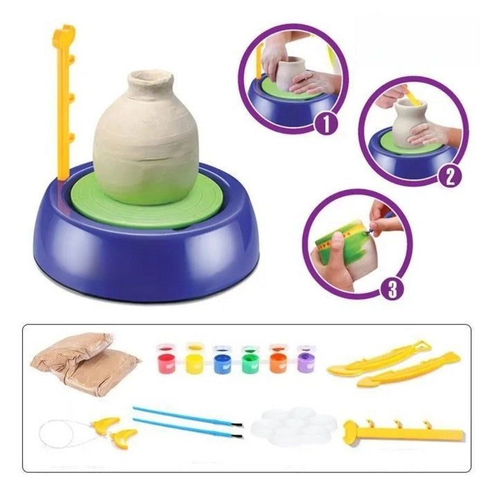 Pottery Wheel Clay Pot Making Kit