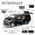 Toyota Alphard 1:18 diecast scale model car collectible