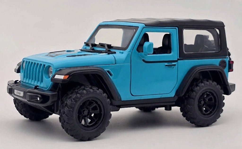 Jeep Wrangler Rubicon 1:24  diecast scale model car