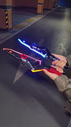 Dual Axe Blade - 7Color Change LED Light-up Blades