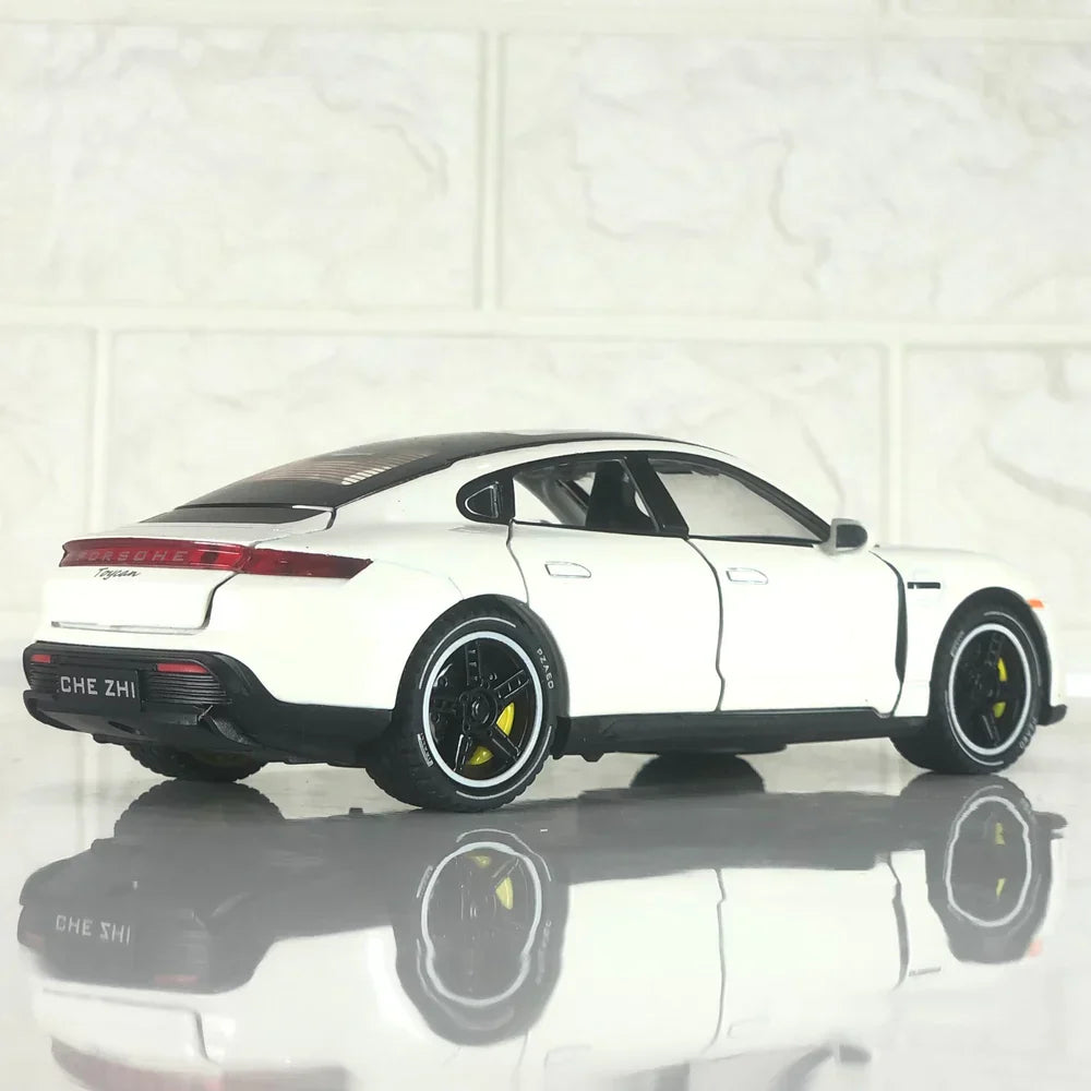 Porsche Taycan Turbo S  diecast scale model 1:24