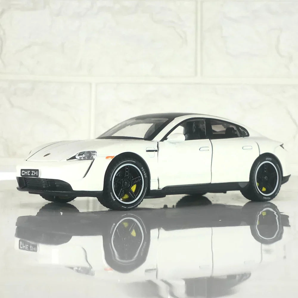 Porsche Taycan Turbo S  diecast scale model 1:24