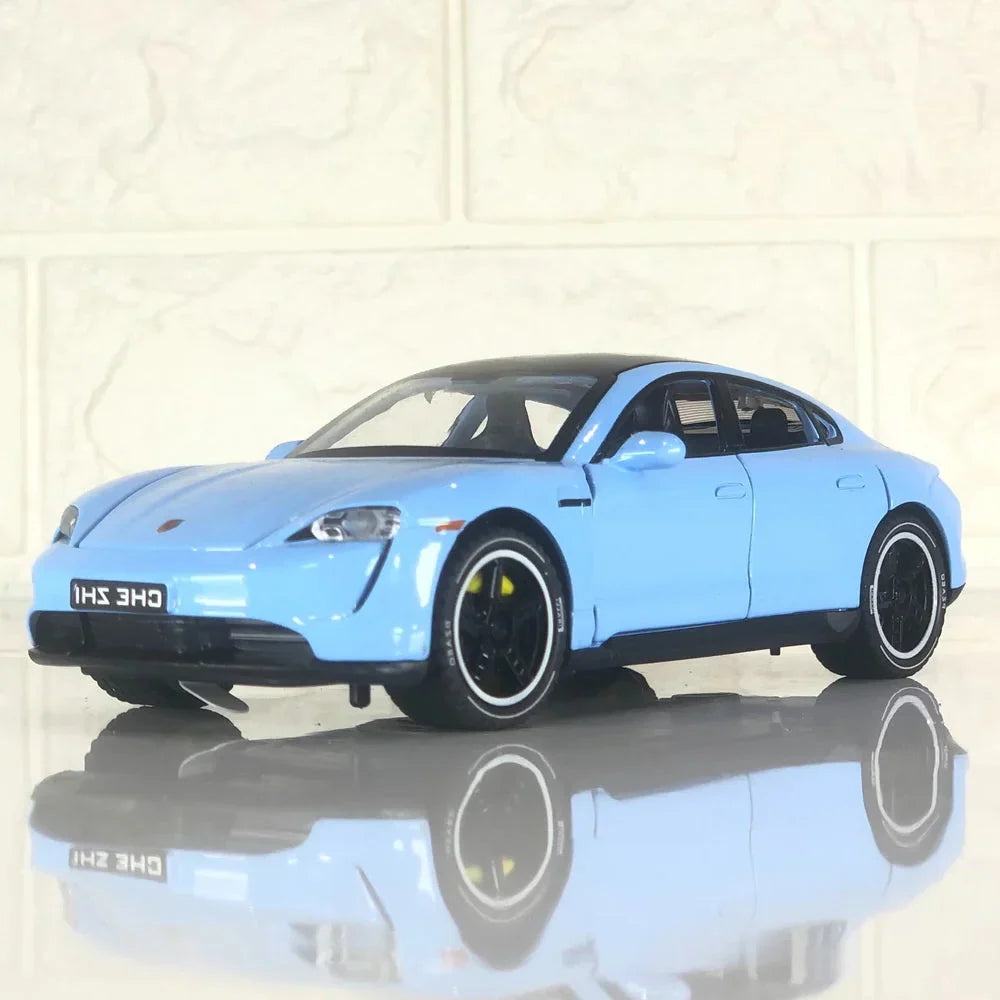 Porsche Taycan Turbo S  diecast scale model 1:24