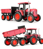 Tractor with Trailer 1:24 Diecast Scale Model