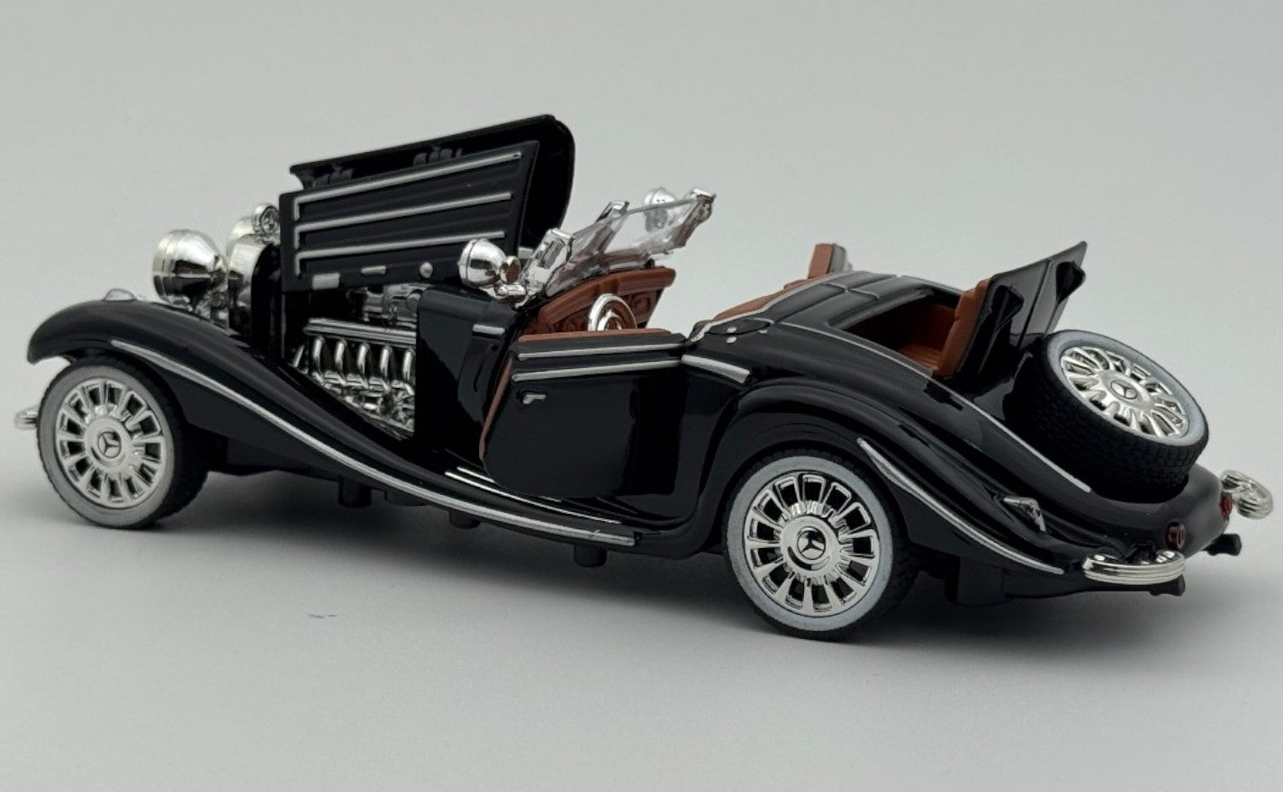 1936 Mercedes Benz 500K 1:32 Roadster diecast scale model car collectible