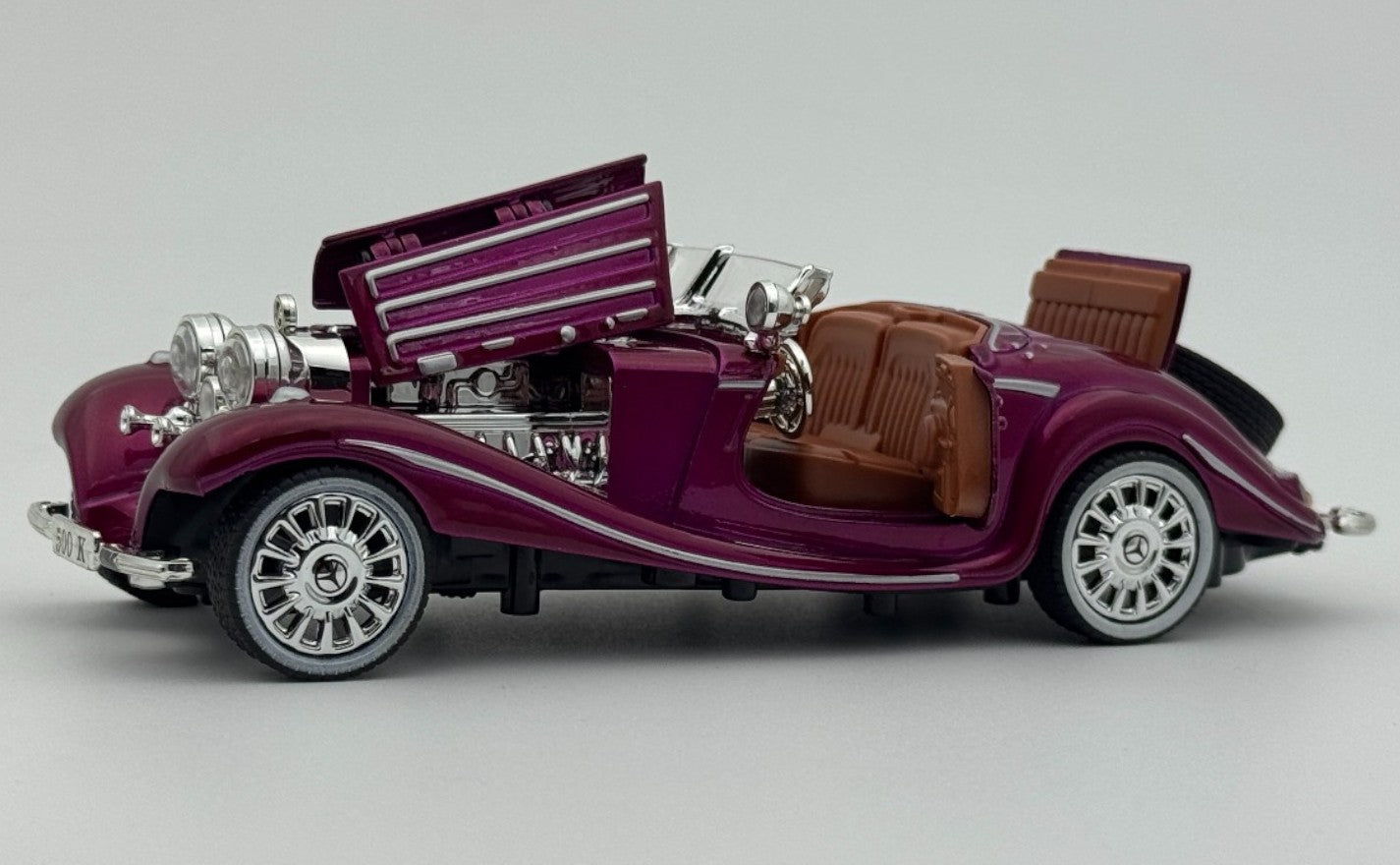 1936 Mercedes Benz 500K 1:32 Roadster diecast scale model car collectible