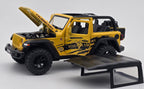 Jeep Wrangler Rubicon 3 Door 1:32 Removable Top diecast scale model car collectible