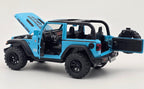 Jeep Wrangler Rubicon 3 Door 1:32 Removable Top diecast scale model car collectible