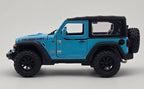 Jeep Wrangler Rubicon 3 Door 1:32 Removable Top diecast scale model car collectible