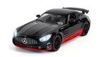 Die Cast Mercedes BENZ AMG GTR Pull Back Toy Car - Scale 1:24