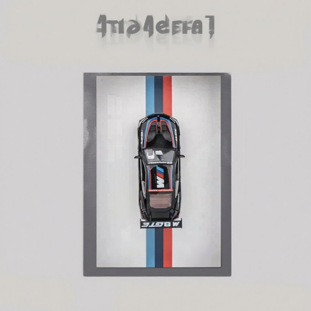 BMW M8 3D Diecast Car Frame