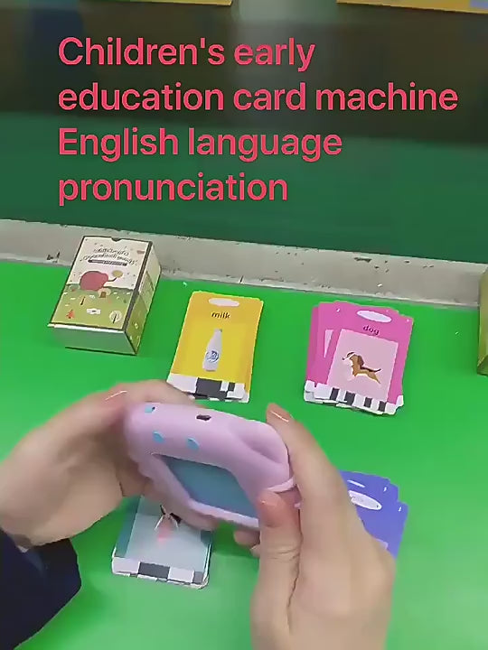 Premium Talking Flash Cards - Montessori Toys Flash Cards (224+ words)