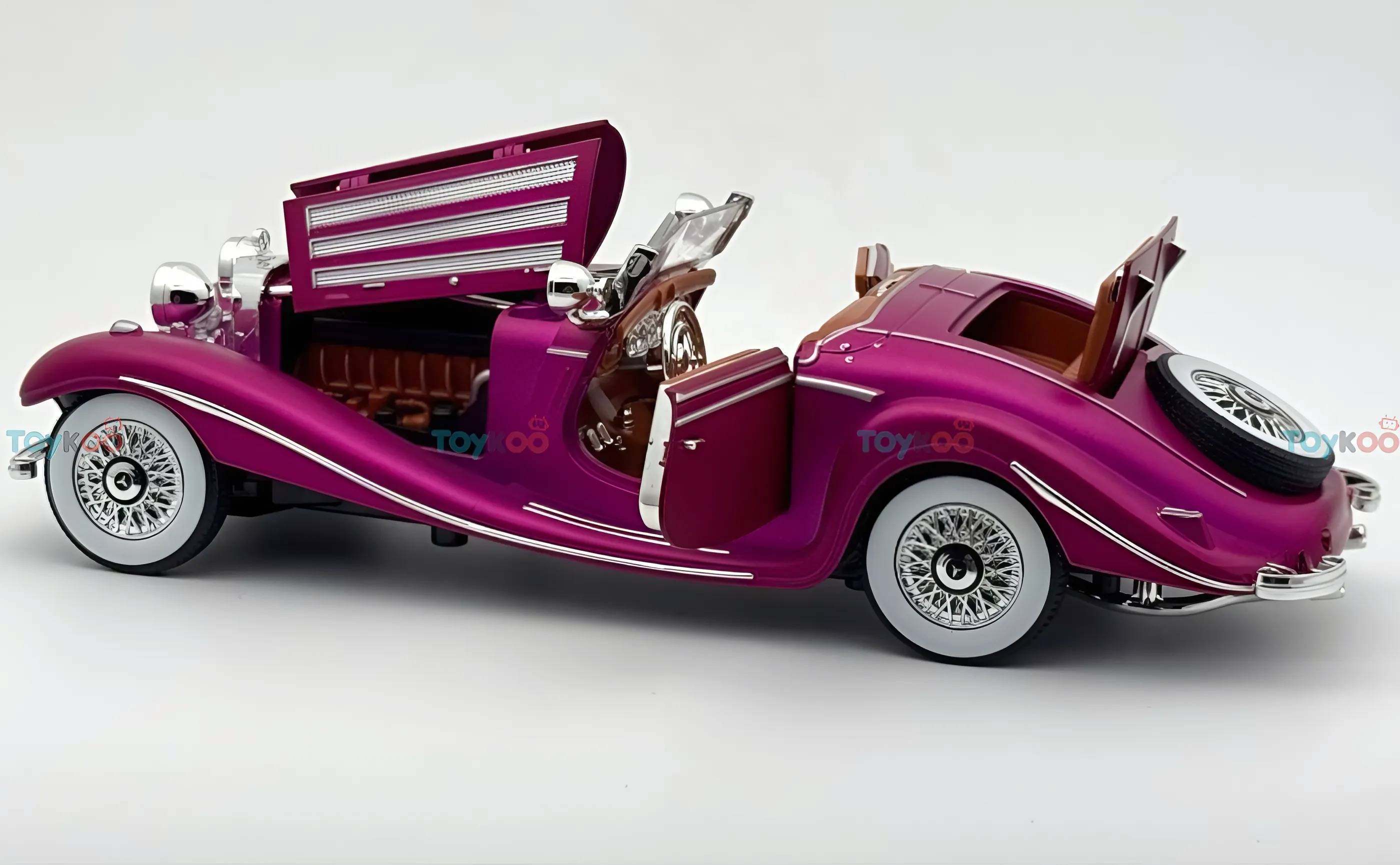 1936 Mercedes Benz 1:24 Roadster diecast car collectible
