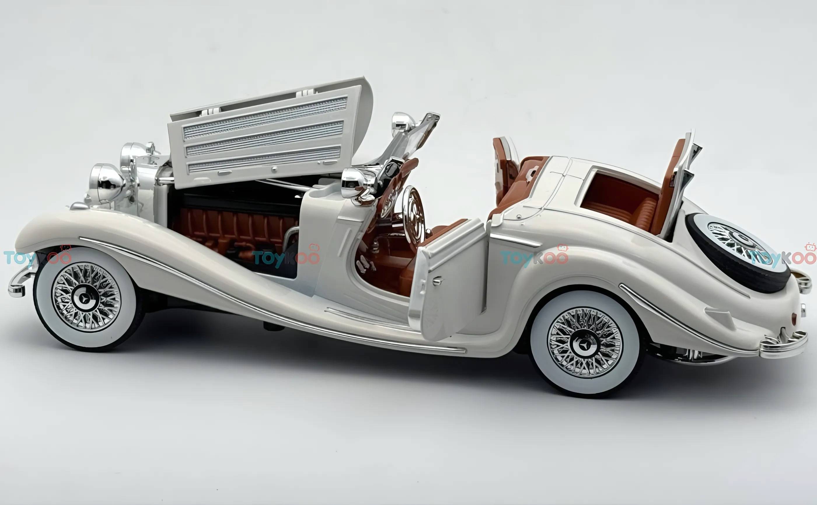 1936 Mercedes Benz 1:24 Roadster diecast car collectible