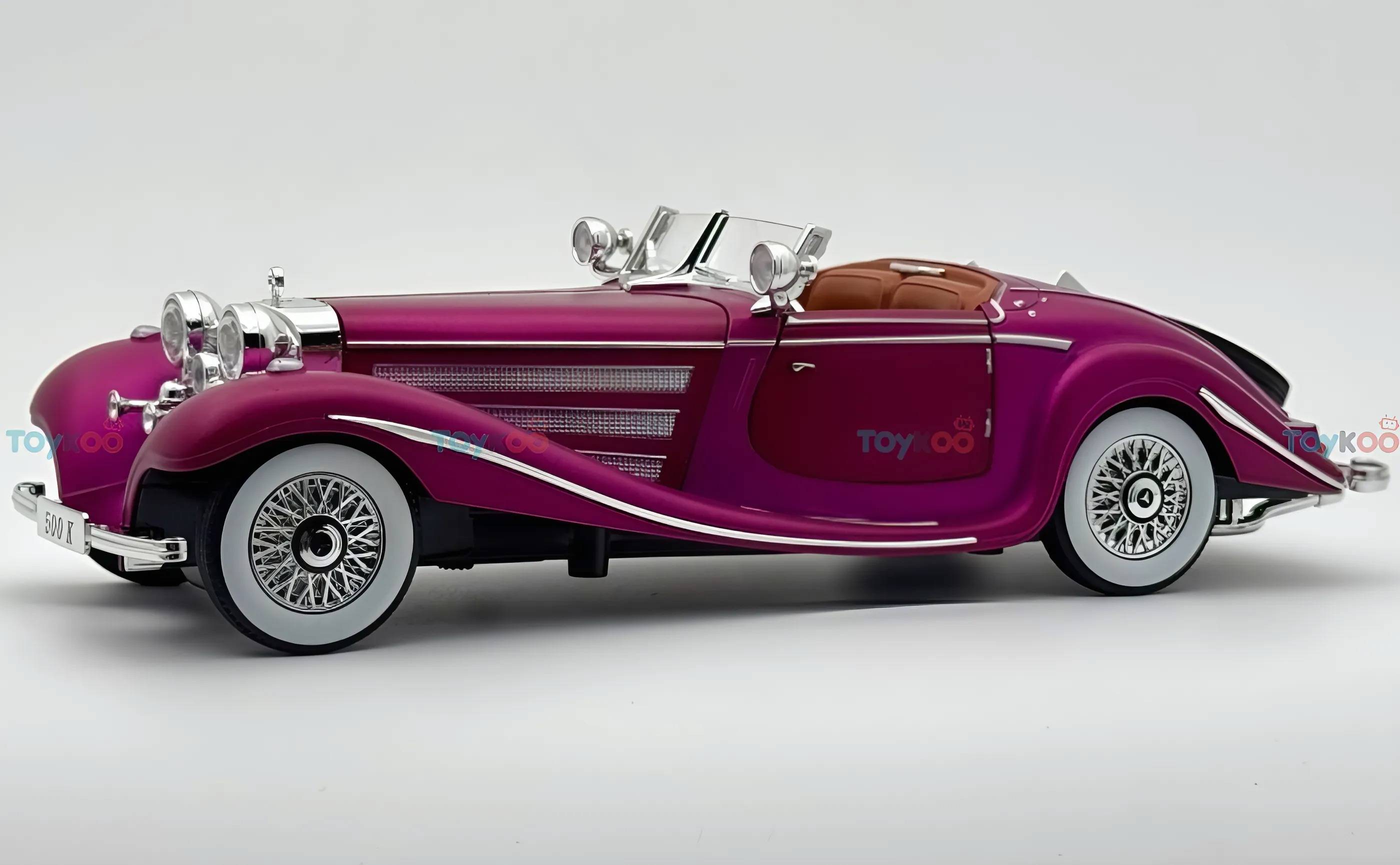 1936 Mercedes Benz 1:24 Roadster diecast car collectible