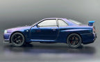 Nissan Skyline R34 GT-R 1:24  diecast scale model car collectible | Assorted Colors